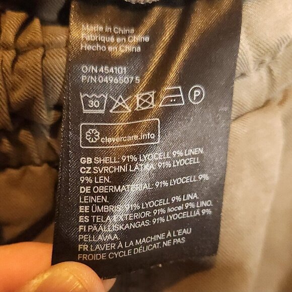 H&M Army Green Lyocel Silky Mini Skirt - Picture 5 of 5